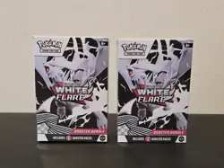 White Flare 2x Pokemon Booster Bundle Sealed - Image 1