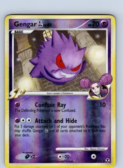 Pokemon tcg: Rising Rivals Gengar GL #40/111 Uncommon,Reverse Holo .VO5 - Image 1