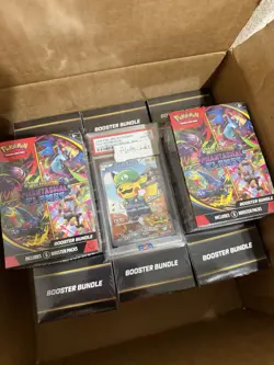 Pokemon Mega Evolution Phantasmal Flames Booster Bundle Sealed (Lot of 12) - Image 1