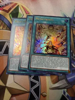 3x Metaltronus Ultra Rare 1St Edition RA04-EN100 Yugioh Playset - Image 1