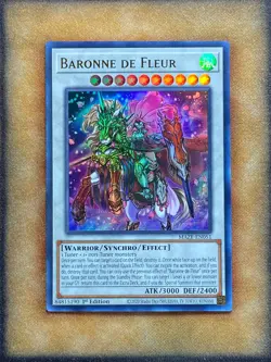 Yugioh Baronne de Fleur MAZE-EN051 Ultra Rare 1st Ed NM - Image 1