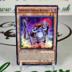 Superheavy Samurai Battleball CROS-EN008 Super Rare 1st Edition YuGiOh Card NM - Image 1