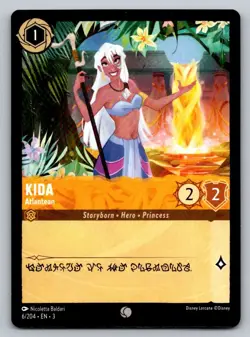 Disney Lorcana Kida - Atlantean 6/204 Into the Inklands Regular - Image 1