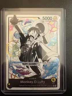 One Piece Monkey. D. Luffy ST29-001 (ALT ART) Leader Card Egghead English - Image 1
