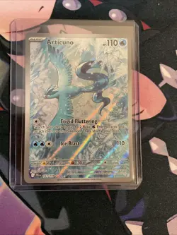 Pokemon TCG Journey Together Articuno IR 161/159 English Full Art Card - Image 1