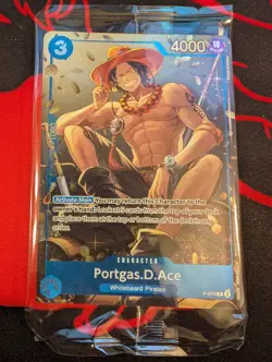 Portgas.D.Ace (Tin Pack Set Vol. 2) P-074 One Piece Promotion Cards Foil OP TCG - Image 1
