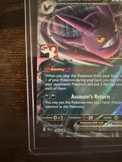 Brand New Holo NM Team Rocket's Crobat Ex Prize Pack Series 8 Play Pokemon Card - Image 5