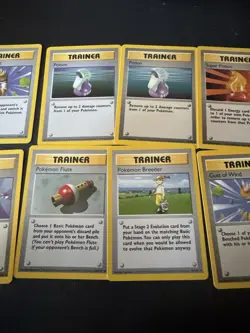 Vintage Pokemon Shadowless Trainer Cards Lot Of 10 - Image 3