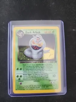 Dark Arbok 2/82 Team Rocket Holo Rare Pokemon Card - Image 1