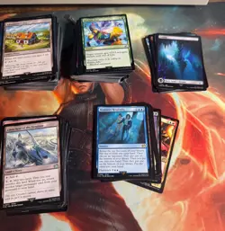 Lot of ~500 MTG Final Fantasy Bulk Cards, Foils, Uncommons, Lands (etc) - Image 3