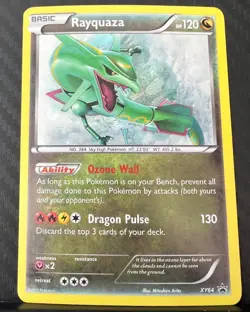 Pokemon TCG Rayquaza XY Promo Card XY64 Holo FREE SHIPPING - Image 1