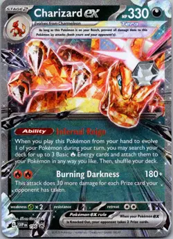 Charizard ex Promo SV: Scarlet & Violet Promo Cards 196 NM - Image 1