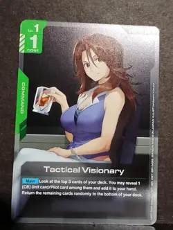 Tactical Visionary Participant Foil - ST07-014 C - Gundam TCG Card Game - Image 1
