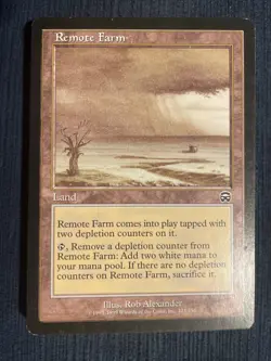 Magic the Gathering - 1x Remote Farm - Mercadian Masques - Image 1