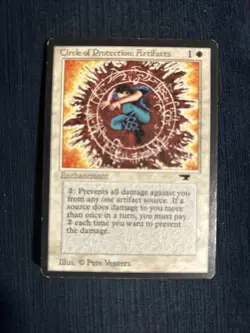 Magic The Gathering - Circle Of Protection Artifacts - Antiquities - Image 1