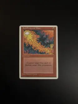 Magic The Gathering - Red Elemental Blast - 4th Edition - Image 1