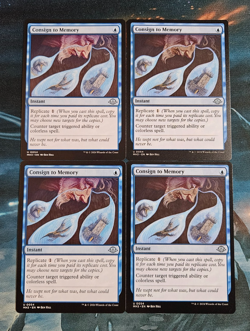 4X Consign to Memory, Modern Horizons 3, Playset, Magic, MTG - Image 1