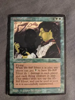 MTG Ifh-Biff Efreet Arabian Nights - Image 1