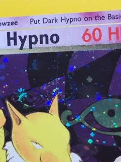 Pokemon 1st Edition Team Rocket Dark Hypno Holo 9/82 W/Swirl 🌀 - Image 4