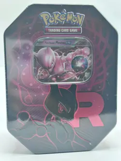 Pokemon TCG Destined Rivals Team Rocket Tin - Mewtwo ex - Sealed - Brand New - Image 4