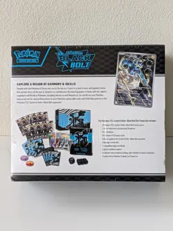 Pokemon TCG Scarlet & Violet Black Bolt Elite Trainer Box |New Sealed ln hand 🔥 - Image 2