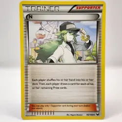 N (Supporter) 96/108 Pokemon TCG Regular Uncommon Dark Explorers NM/M - Image 1