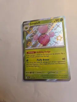 Jumpluff 098/091 - Pokemon TCG SV: Paldean Fates - Baby Shiny Rare - Image 4