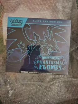 TWO Pokemon Mega Evolutions Phantasmal Flames Elite Trainer Box ETB Sealed - Image 1