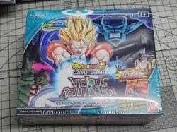 Bandai Dragon Ball Super Card Game Vicious Rejuvenation Booster Box TCG B12 - Image 2