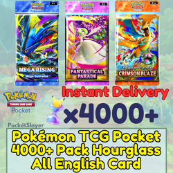 【ENGLISH CARD】Pokemon TCG Pocket Trading Card Game with 4000+ Pack Hourglass HG - Image 1