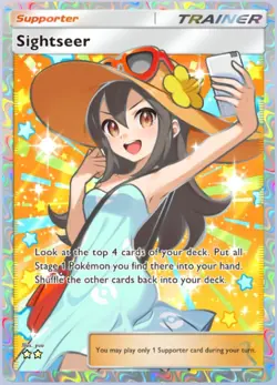 [ENG] Pokemon TCG Pocket - Sightseer - NEW card trainer - FANTASTICAL PARADE!! - - Image 1