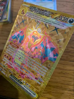 N-MINT! Charizard ex (228/197) Obsidian Flames Hyper Rare Gold Pokemon Card! - Image 4
