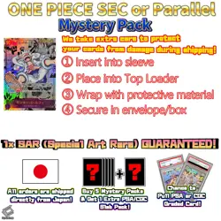 ONE PIECE Card Game Mystery Pack - SEC/Parallel Guaranteed - PSA/CGC Chance - Image 3