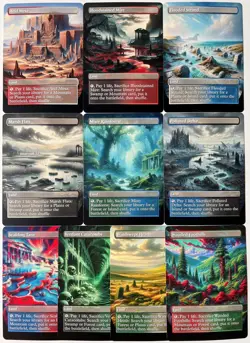 Fetch Lands Complete set of 10 - Proxy Cards with Custom designed art - Image 1
