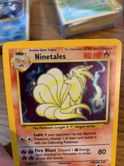 Ninetales (12/102) Holo Base Set Pokemon Card! FAST & FREE P&P! - Image 4