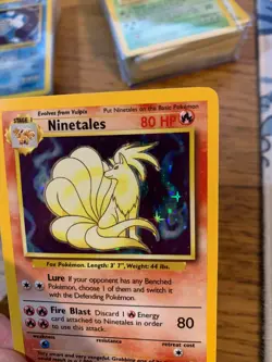 Ninetales (12/102) Holo Base Set Pokemon Card! FAST & FREE P&P! - Image 5