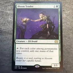 BLOOM TENDER Double Masters 2022 LP MTG Magic the Gathering - Image 1