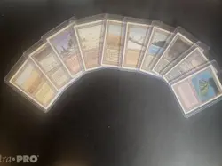 Revised Dual Lands Complete - MTG Magic the Gathering 1994 * ALL 10 DUAL LANDS * - Image 1