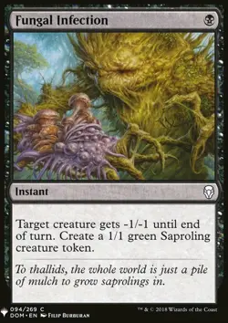 Magic the Gathering MTG Fungal Infection (665) Mystery Booster LP - Image 1
