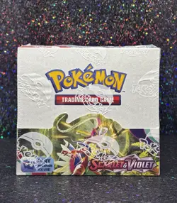 Pokemon TCG Scarlet & Violet Booster Box Base Set Factory Sealed - Image 1