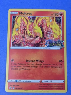 Moltres - SWSH185 - Pre-Release Promo Sword & Shield Promos - Pokemon - NM - Image 1
