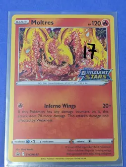 Moltres - SWSH185 - Pre-Release Promo Sword & Shield Promos - Pokemon - NM - Image 3