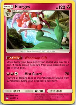 Florges - SM - Forbidden Light 86/131 - Rare - NM Pokemon TCG - Image 1