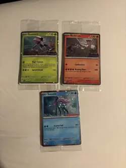 Pokemon Phantasmal Flames Promo Card Lot Of 3 Reshiram Genesect Suicune GameStop - Image 1