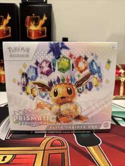 Pokemon TCG Scarlet Violet Prismatic Evolutions Elite Trainer Box ETB New Sealed - Image 1