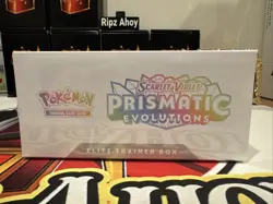 Pokemon TCG Scarlet Violet Prismatic Evolutions Elite Trainer Box ETB New Sealed - Image 3