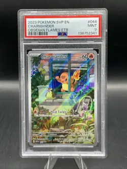 Pokemon TCG Charmander Promo Holo Sv: Scarlet & Violet #044 2023 English PSA 9 - Image 1