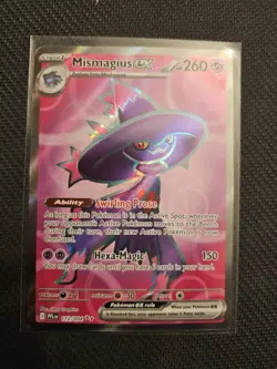 Mismagius EX 112/094 Phantasmal Flames Ultra Rare Full Art Pokemon TCG NM Card - Image 1