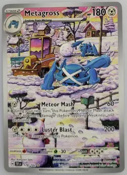 Metagross 178/162 SV05: Pokemon Temporal Forces Holo NM - Image 1