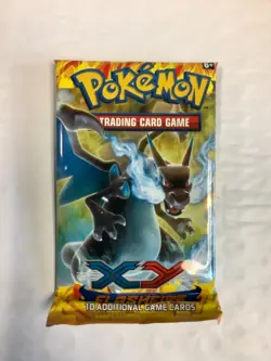 Pokemon XY Flashfire - 1 Sealed Booster Pack Mega Charizard X - Sweet! - Image 1